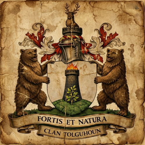 claan tolguhoun coat of arms